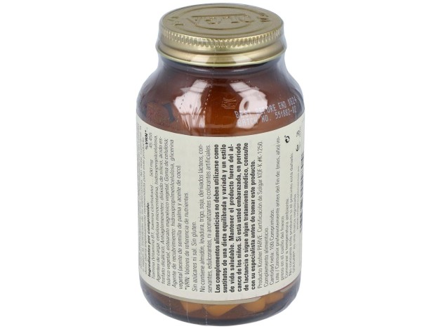 Vitamina B1 500 Mg Tiamina 100 Comprimidos