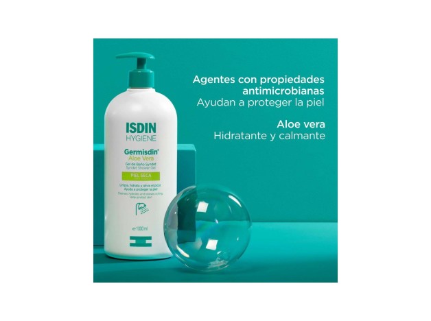 Isdin Hygiene Germisdin Aloe Vera Gel De Baño...