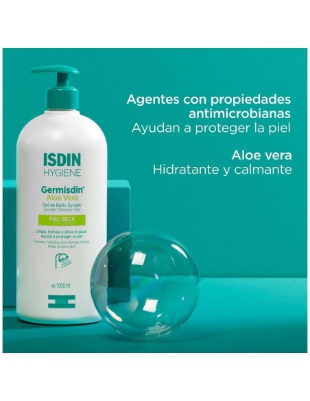 Isdin Hygiene Germisdin Aloe Vera Gel De Baño 1L+100Ml