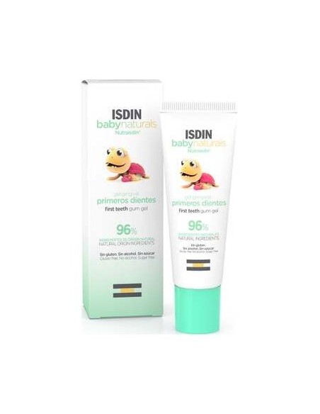 Isdin Baby Naturals Gel Gingival Primeros Dientes, 1 Ud