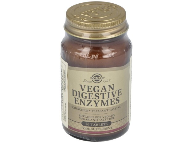 Vegetarlan Enzimas Digestivas 50 Comprimidos