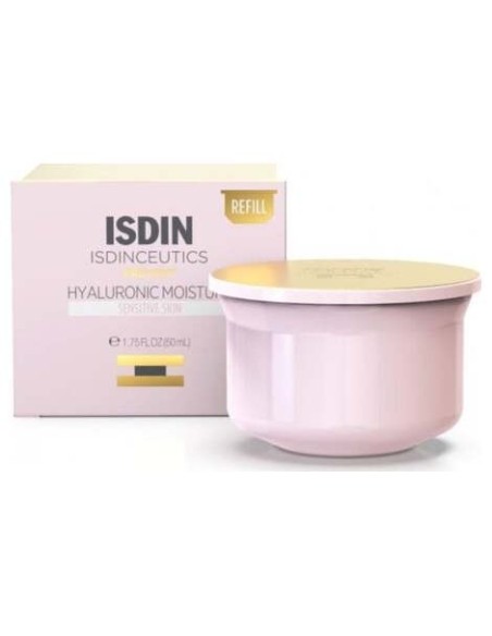 Isdin Isdinceutics Hyaluronic Moisture Crema Hidratante Facial Piel Sensible, 50 Ml