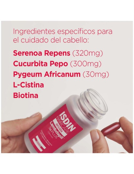 Isdin Haircare Anticaída Lambdapil 5Α Plus 60Caps