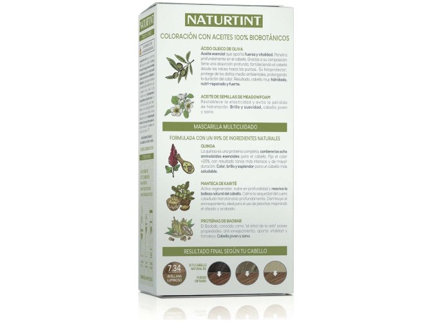 Naturtint Biobased 7.34 Avellana Luminoso