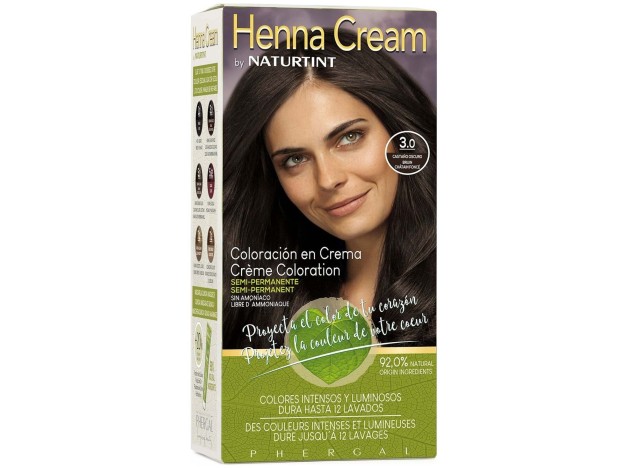 Naturtint Henna Cream 3.0 Castaño Oscuro 110Ml