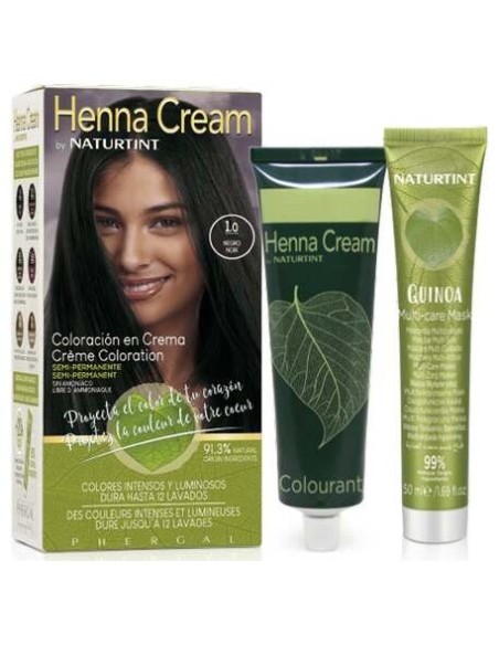 Naturtint Henna Cream 1.0 Negro 110Ml