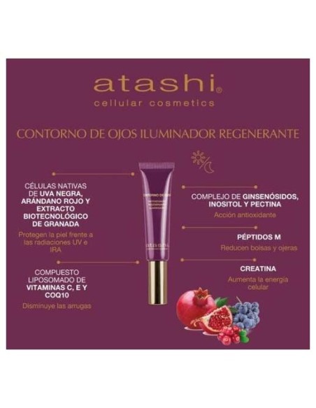 Atashi Terapia Antioxidante Longévité Contorno De Ojos 15Ml