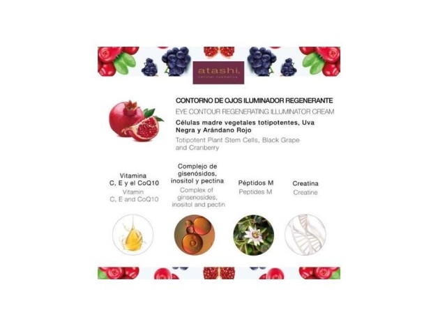 Atashi Terapia Antioxidante Longévité Contorno...