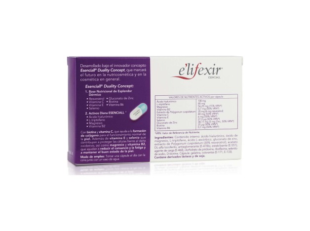 Elifexir Esenciall Coctel Belleza Nocturna 30Cap.