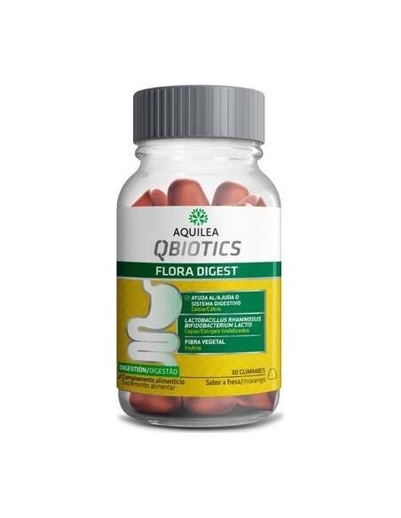 Aquilea Qbiotics Flora Digest Gummies 30Uds