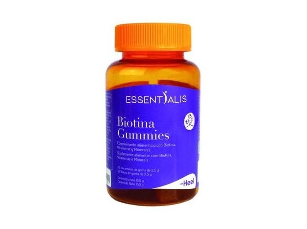 Essentialis Biotina Gummies 60 Caramelos De Goma