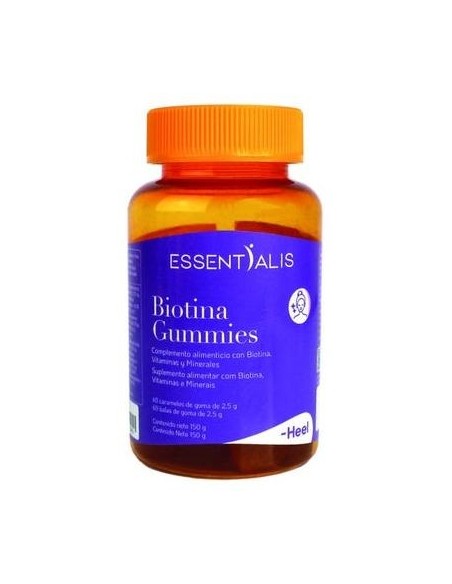 Essentialis Biotina Gummies 60 Caramelos De Goma