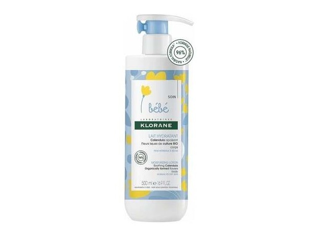 Klorane Leche Hidratante Bebé, 500 Ml