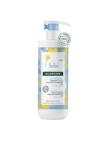 Klorane Leche Hidratante Bebé, 500 Ml