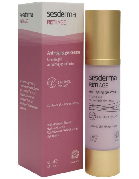 Sesderma Retiage Crema Gel Antienvejecimiento, 50 Ml