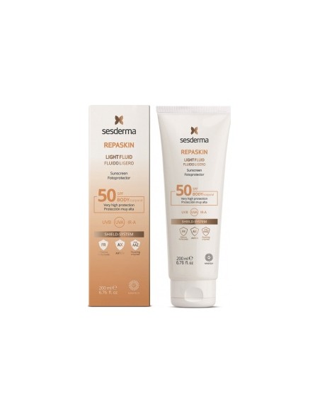 Sesderma Repaskin Spf50+ Fotoprotector Facial/Body 200Ml