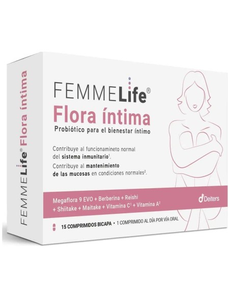 Ordesa Deiters Femmelife Flora Íntima Probiótico 15Uds