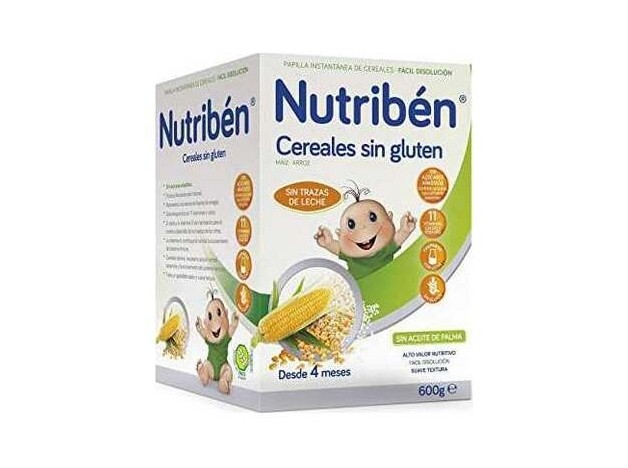 Nutriben Papilla De Cereales Sin Gluten 600G