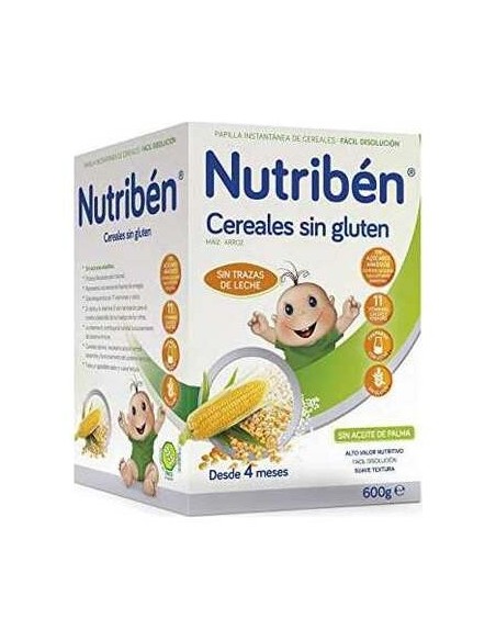 Nutriben Papilla De Cereales Sin Gluten 600G