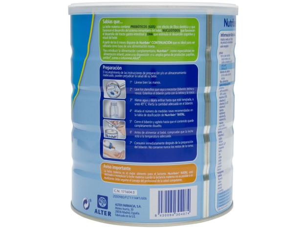 Nutriben Natal 1 Pro Alpha 800Gr.