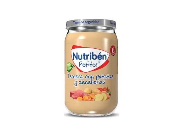 Nutribén Potitos Ternera Con Patatas Y...