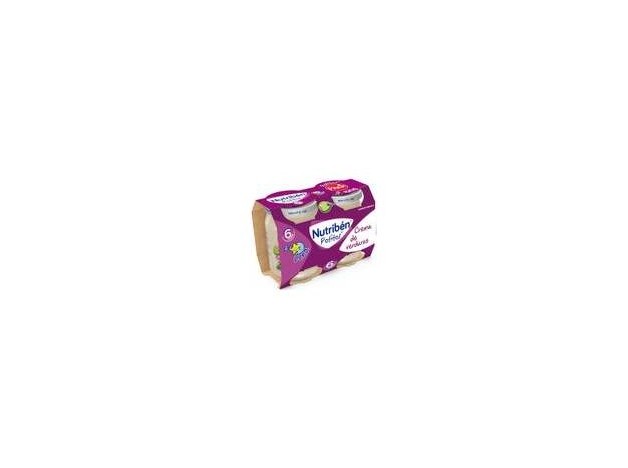 Nutriben Potito Cena Crema De Verduras 2X190Gr +6M
