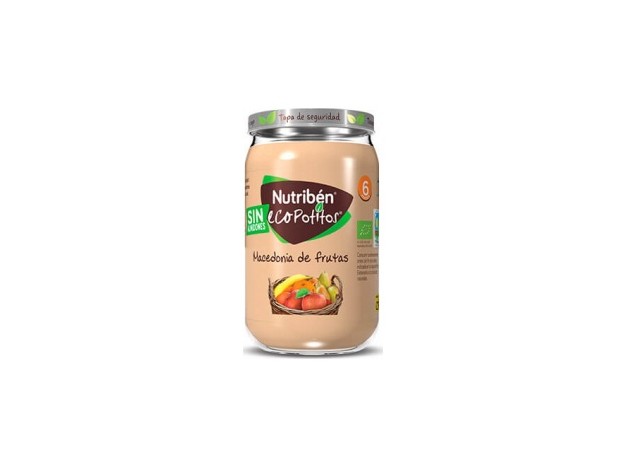 Nutribén Eco Potitos Macedonia De Frutas, 235 G