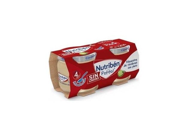 Bipack Nutribén Potitos Menestra De Verduras...