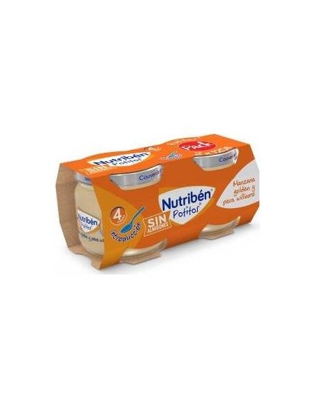 Nutriben Potito Introduccion Manzana-Pera 2X120Gr.