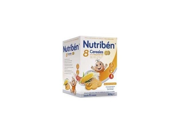 Nutriben Papilla 8 Cereales Toque De Miel Y...