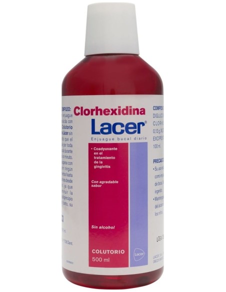 Lacer Clorhexidina 0,12 Colutorio 500Ml.