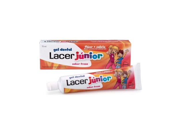 Lacer Júnior Pack Gel Dental Fresa 2X75Ml +...