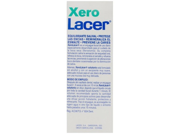 Lacer Xerolacer Boca Seca Colutorio 500Ml