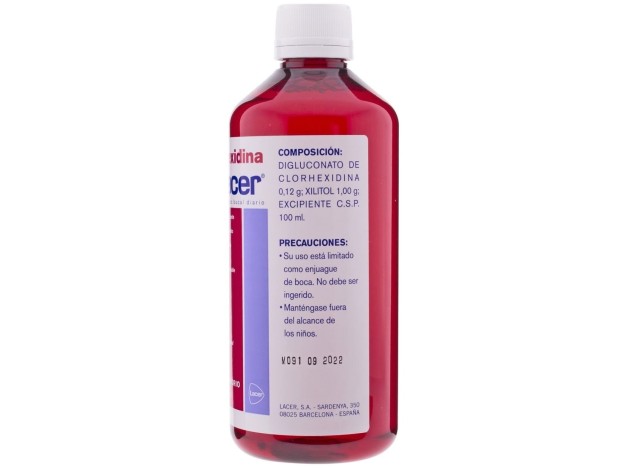 Lacer Clorhexidina 0,12 Colutorio 500Ml.