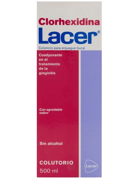 Lacer Clorhexidina 0,12 Colutorio 500Ml.