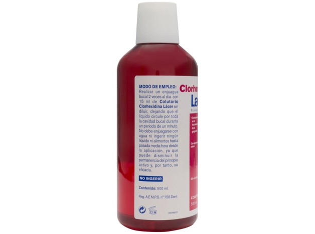 Lacer Clorhexidina 0,12 Colutorio 500Ml.