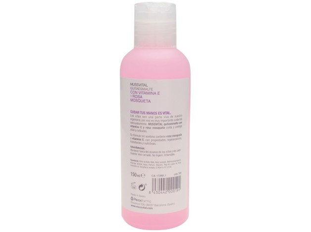 Mussvital Quitaesmalte Sin Acetona, 100 Ml