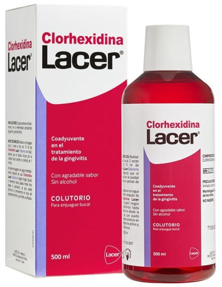 Lacer Clorhexidina 0,12 Colutorio 500Ml.