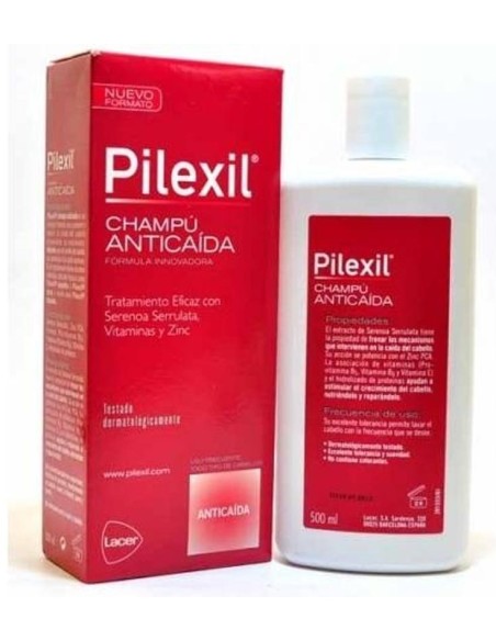 Pilexil Champú Anticaída, 500 Ml
