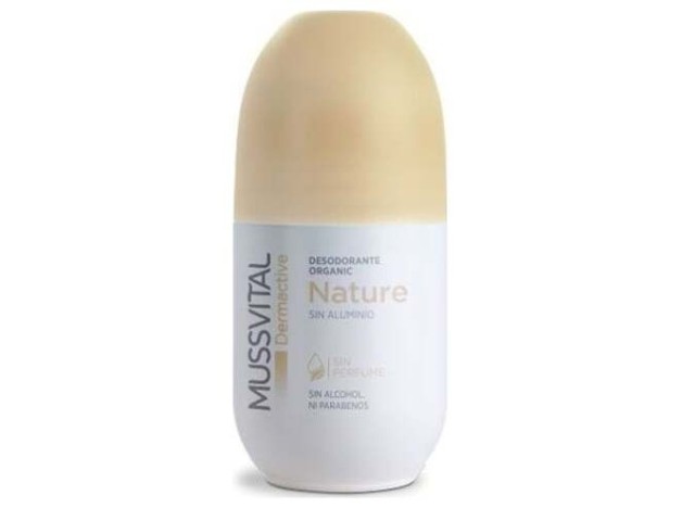 Mussvital Dermactive Desodorante Nature 2X75Ml
