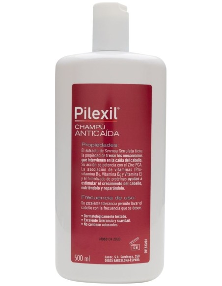 Pilexil Champú Anticaída, 500 Ml