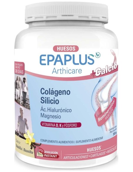 Epaplus Arthicare Huesos Colágeno Silicio Sabor Vainilla 383G