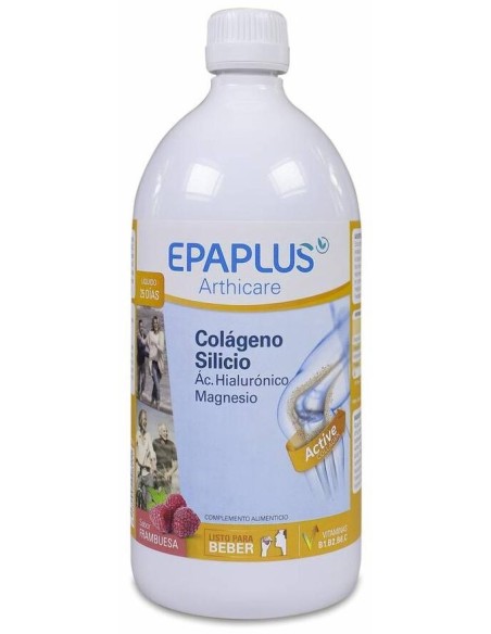 Epaplus Arthicare Colágeno Líquido + Silicio + Ácido Hialurónico + Magnesio Frambuesa 1L