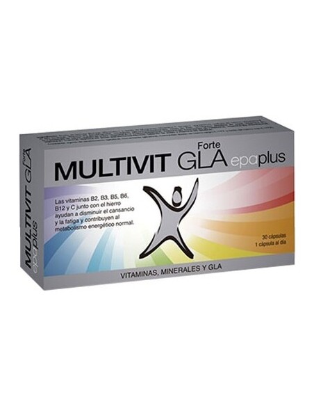 Epaplus Vitalcare Multivitamin Gla Forte, 30 Cápsulas
