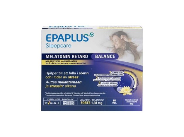 Epaplus Sueño Melatonina Retard Balance 60Comp
