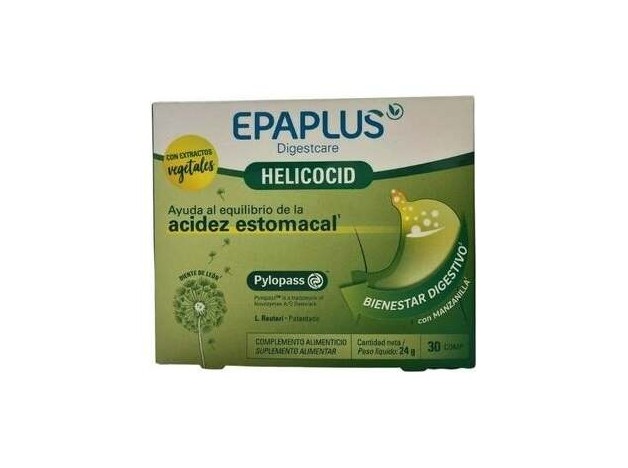 Epaplus Digestcare Helicocid 30Comp.