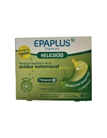 Epaplus Digestcare Helicocid 30Comp.