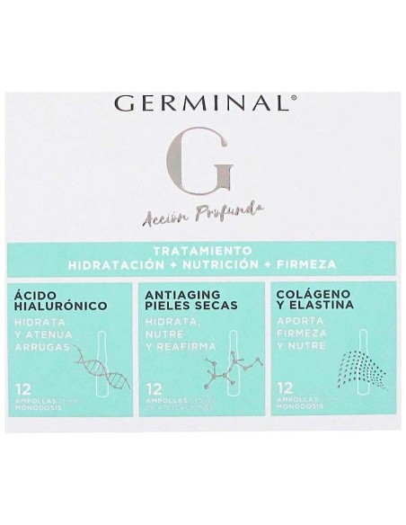 Acción Profunda Hidratación Nutrición Y Firmeza Ampollas 36 X 1 Ml