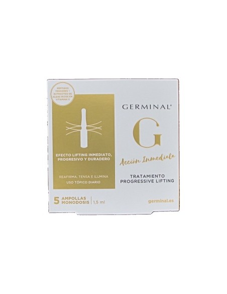 Germinal Accion Inmediata Tratamiento Progressive Lifting 5 Ampollas