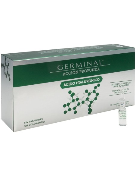 Germinal Acción Profunda Ácido Hialurónico, 30 Ampollas